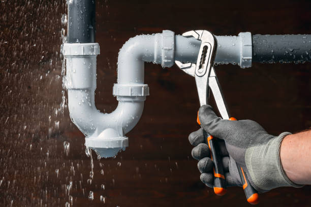 Professional Sewer Line Repair technician working in Eastport, NY